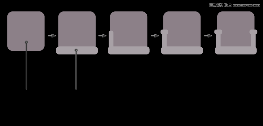 Illustrator设计声音恐惧症场景图,PS教程,素材中国网