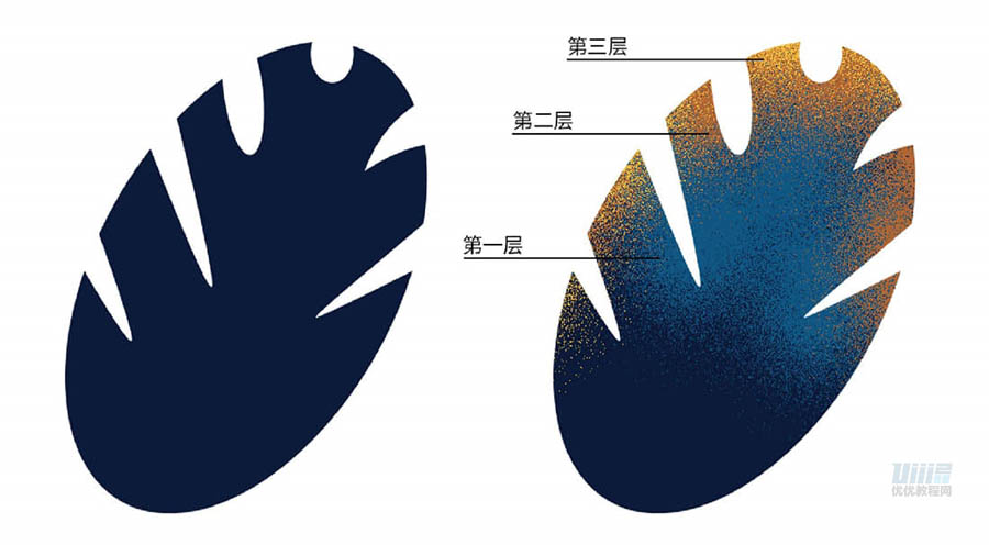 Photoshop结合AI绘制温暖的庭院插画,PS教程,素材中国网