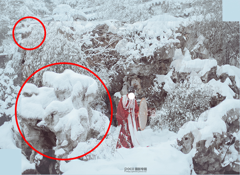 Photoshop调出冷色风格的冬季雪景照片,PS教程,素材中国网