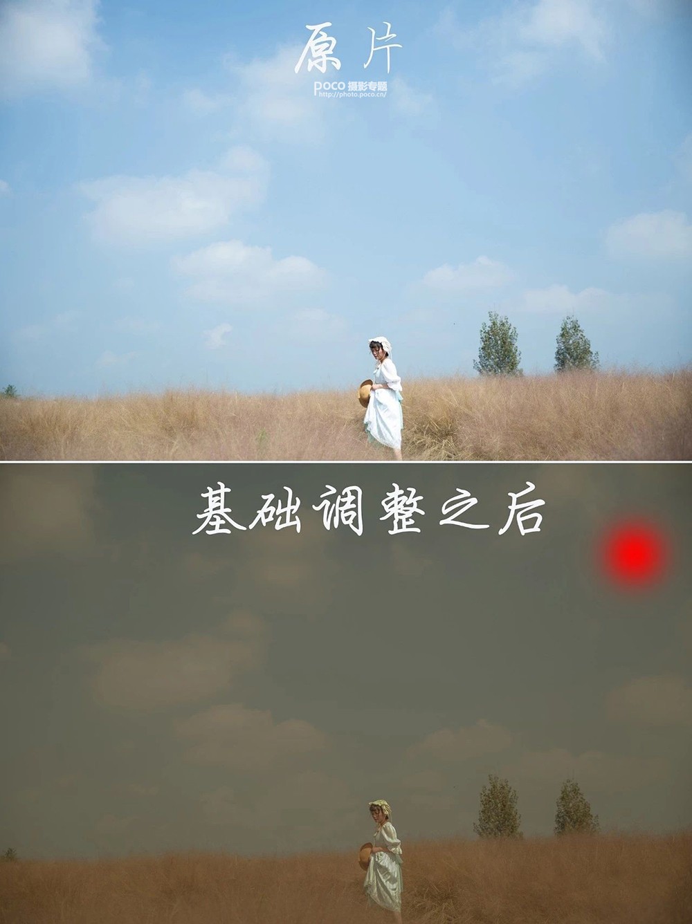 Photoshop调出外景人像照片暗色艺术效果,PS教程,素材中国网