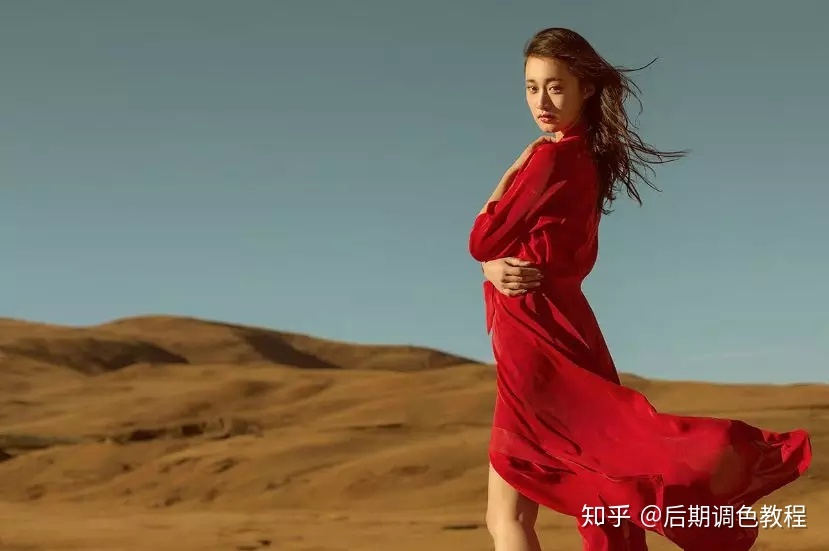 Photoshop调出外景人像照片青绿色效果,PS教程,素材中国网