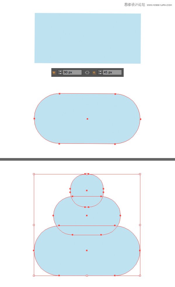 冬季插画：AI绘制唯美的冬季森林场景,PS教程,素材中国网