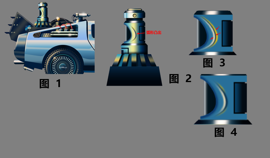汽车插画：PS制作复古风格的汽车插画,PS教程,素材中国网