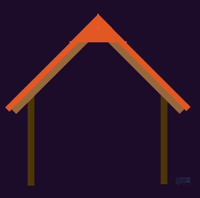 房屋插画：AI绘制圣诞节主题的房屋插画,PS教程,素材中国网
