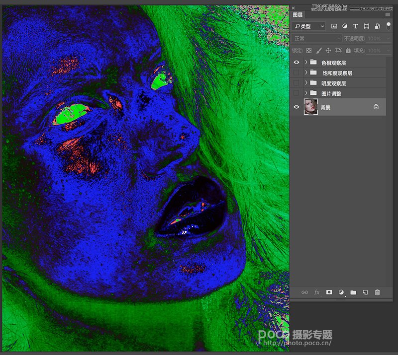 Photoshop调出人像照片后期金属质感肤色效果,PS教程,利发国际网